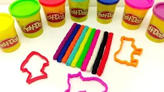 Plastelin PLAYDOH MODLE ZIVOTINJA [upl. by Ennelram456]