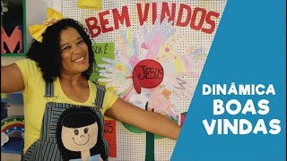 DINÂMICA DE BOAS VINDAS [upl. by Anaila]