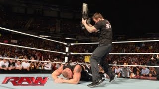 CM Punk vs Paul Heyman Raw August 12 2013 [upl. by Spring]