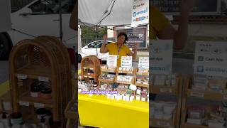 A Day at Market in the Park Selling Handmade Skincare by Lavish Cocoa naturalskincare soap [upl. by Einnod543]