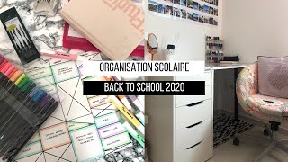 10 TRUCS POUR ORGANISER SES COURS  Back To School 2020 [upl. by Burnie628]