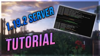 How To Make A Minecraft 119 Spigot Server Hosting A Server is EASY [upl. by Alat]