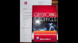 Pleasant surprise to receive Royalty 20 years after my book was published  Offshoring IT Services [upl. by Jannery]