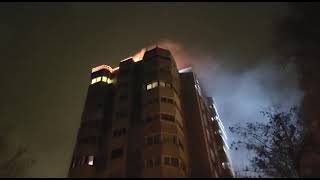 Incendiu bloc Constanta [upl. by Asyal]