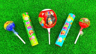 Satisfying video Asmr lollipops candy and chocolate gummy candy unboxing video [upl. by Edwards]