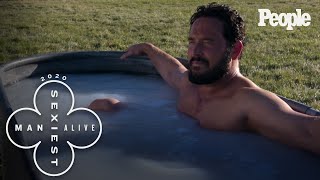 Cole Hauser Recreates Yellowstone Bathtub Scene For PEOPLEs Sexiest Man Alive Issue  People [upl. by Arianie60]