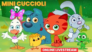 Mini Cuccioli live streaming impariamo l’inglese  English with Mini Pet Pals  Compilations 8 [upl. by Finnegan]