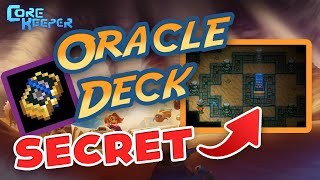 Core Keeper  How to Obtain the Oracle Deck for the Steam Achievement quotThe Heart of the Cardsquot [upl. by Einohpets]