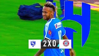 Neymar faz Grande estreia no Al Hilal [upl. by Orlan]