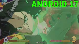 MVP ANDROID 17 DRAGONBALL FIGHTERZ RANKED MATCHES [upl. by Anaeg]