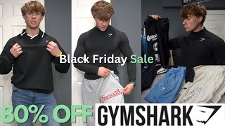 GYMSHARK HUGE TRYON HUAL 80 0FF BLACK FRIDAY DEAL  MY 7 FAVORITE FITS [upl. by Giovanni475]