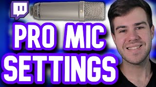 How to Make Your Budget Mic Sound PRO in OBS Studio ✅ [upl. by Idnal]