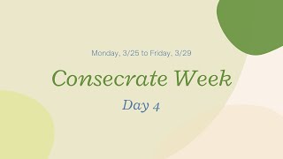 Mosaic Christian Fellowship Live  Consecrate Day 4 [upl. by Bakemeier]