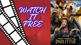 Is Dolittle Worth Watching Free Streaming Available [upl. by Ximenes]