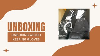 unboxing IBEX wicket keeping gloves [upl. by Tristram763]