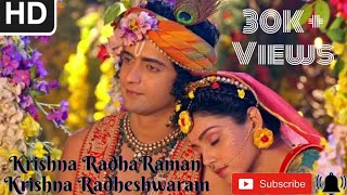 RadhaKrishna  Krishna Radharaman Krishna Radheshwaram  Gopi Geet  Full Song With Lyrics [upl. by Carmelia]