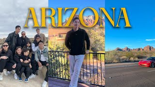 Arizona New Year Trip w the Fam  Leon Barretto [upl. by Ynnos287]