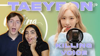 Music Producer and Kpop Fan React to TAEYEON  Killing Voice [upl. by Eelydnarb633]