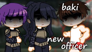 Third Division React To Baki Hanma As New Officer  Kaiju No 8  Gacha React [upl. by Rebeka]