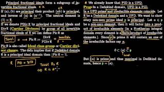 Picard Group of Dedekind Domain [upl. by Anairam]