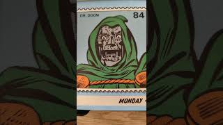 Marvel Value Stamp Calendar featuring Dr Doom for June 17th [upl. by Tobin]