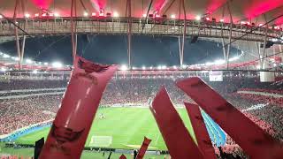 Flamengo 5x0 Grêmio entrada em campo [upl. by Kirbie802]