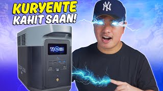 KURYENTE KAHIT SAAN  EcoFlow Delta 2 Max Portable Power Station [upl. by Neivad]