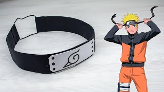 Craft Your Own NARUTO HEADBAND  A Guide to Making a Paper Headband [upl. by Aibun7]