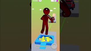 Scale Man Run Level 195 shorts gameplay viral casualgame youtubershortsshort [upl. by Rafaelita]