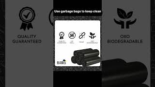 UR Cristiano  Billa garbage bags  biodegradable amazonproduct cristiano ronaldo garbagebag [upl. by Inness121]