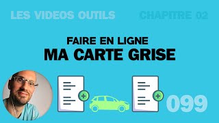 Faire sa carte grise en ligne facile rapide et pratique [upl. by Ahsinav301]