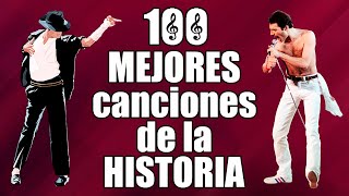 100 MEJORES CANCIONES de la HISTORIA  música que has escuchado y no sabes el nombre [upl. by Llenyr]