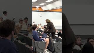 Professor wakes up sleeping students singing emo music 🤣 ⁠ 🎥 TT matthewcpittman⁠ [upl. by Nnayllek]