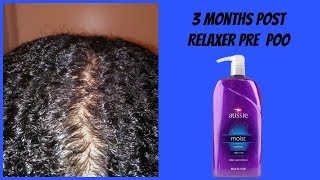 Pre Poo Regimen for Relaxed Hair Relaxed Hair Care [upl. by Ainoval895]