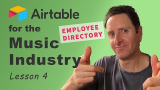 Airtable for Music The Employee Directory [upl. by Ardeha]