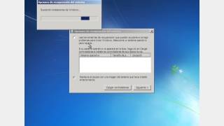 Entrar a reparacion de inicio con Windows 7 DVD [upl. by Phoebe]