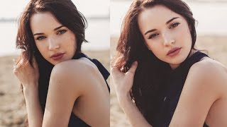 Natural Light Portrait Photography  Golden Hour  Tips [upl. by Akirea686]