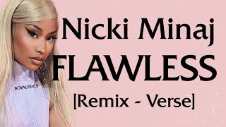 Nicki Minaj  Flawless Verse  Lyrics like mj doctor they killing me [upl. by Haldes]