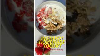 The Easiest Homemade Yogurt in an Instant Pot [upl. by Yrocal194]