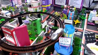 smart city model for science exhibition [upl. by Aedni]