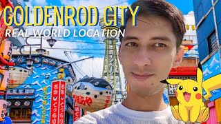 Goldenrod City  Osaka  Real Life Pokemon Location of Johto Region Japan [upl. by Aicaca826]