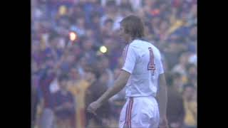 COPA EUROPA 1986 FINAL BARCELONA STEAUA BUCAREST [upl. by Reinhold]