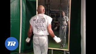 Unseen Footage of Marvelous Marvin Hagler Training for the fight against John Mugabi [upl. by Wahs]