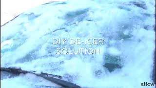 Car Window and Lock DeIcer Homemade Solution [upl. by Dirk]