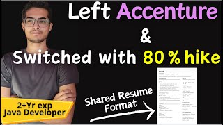 Left the Accenture Job and Cracked the Company with 80 Hike  Latest SDE Interview Experience [upl. by Regan]