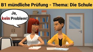 Mündliche Prüfung deutsch B1  Gemeinsam etwas planenDialog sprechen Teil 3 Klassenraum [upl. by Greenwell]