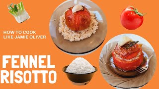 Tasty Stuffed Tomatoes with fennel risotto ala Jamie Oliver  пълнени домати с ризото с фенел [upl. by Atiniuq956]