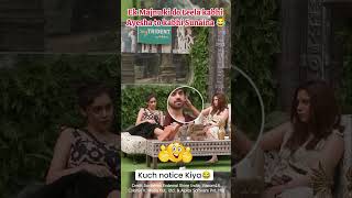 Kuchh notice Kiya❤️🖤🤍❤️😆🕺👯🤣😂vvians biggboss biggboss18 bb18content chahatpandey avinash esha [upl. by Lewanna]