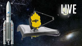 🔴 Lancement JAMES WEBB Space Telescope commenté FR [upl. by Cornew]