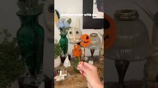 i’m obsessed with halloween 🎃 crochet halloween aesthetic shortsvideo diy [upl. by Xeno]